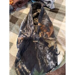 Remington Mens Mossy Oak Break-Up Fleece Hooded Neck Gaiter Camo Balaclava